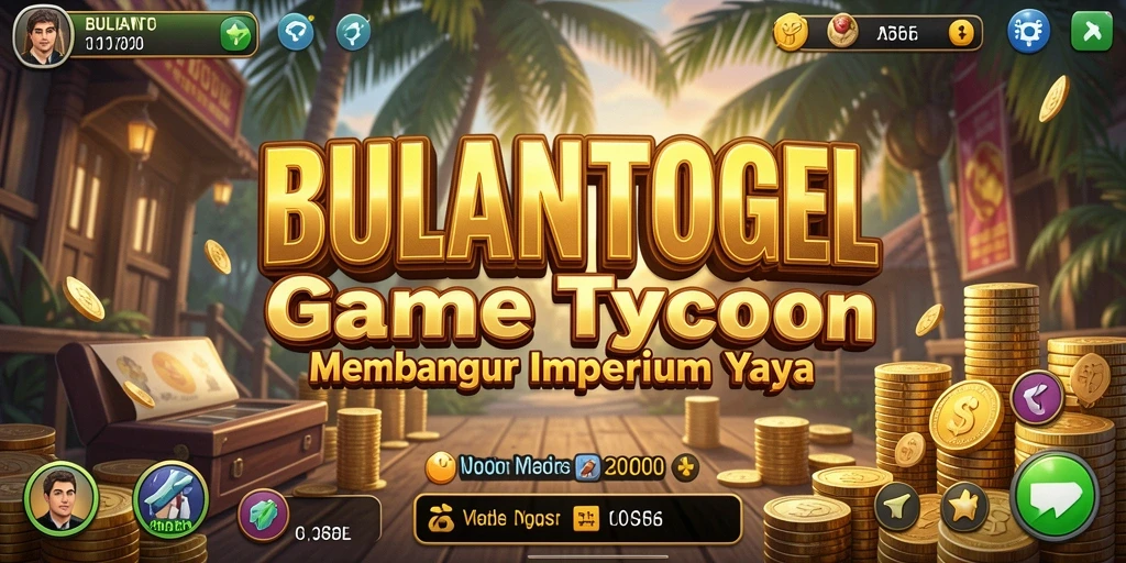 Tampilan gameplay seru dari BULANTOGEL saat membangun bisnis.