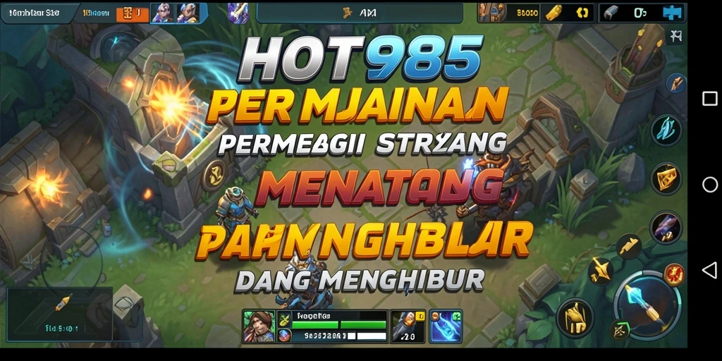 Screenshot menarik dari gameplay HOT985 yang menunjukkan aksi strategi mendebarkan.