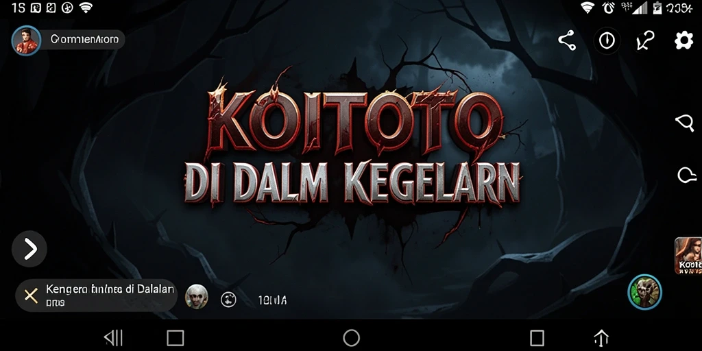 Menampilkan gameplay mencekam yang penuh dengan ketegangan.