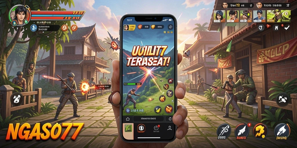 Screenshot NGASO77 menampilkan fitur-fitur Utility yang menarik dan mudah digunakan.