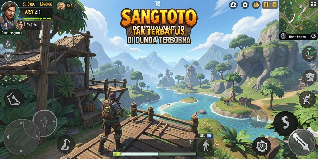 Tangkapan layar memperlihatkan serunya gameplay SANGTOTO di dunia terbuka.
