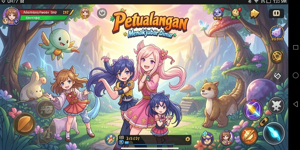 Tampilan gameplay UH77 yang menarik dan penuh aksi.